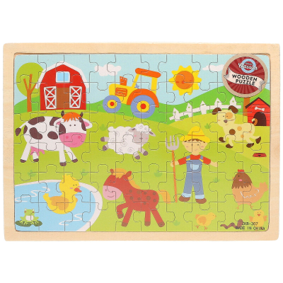 Farm Wooden Jigsaw Puzzle