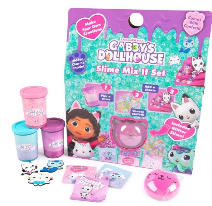 Gabby's Dollhouse Slime Mix It Set - Click Image to Close