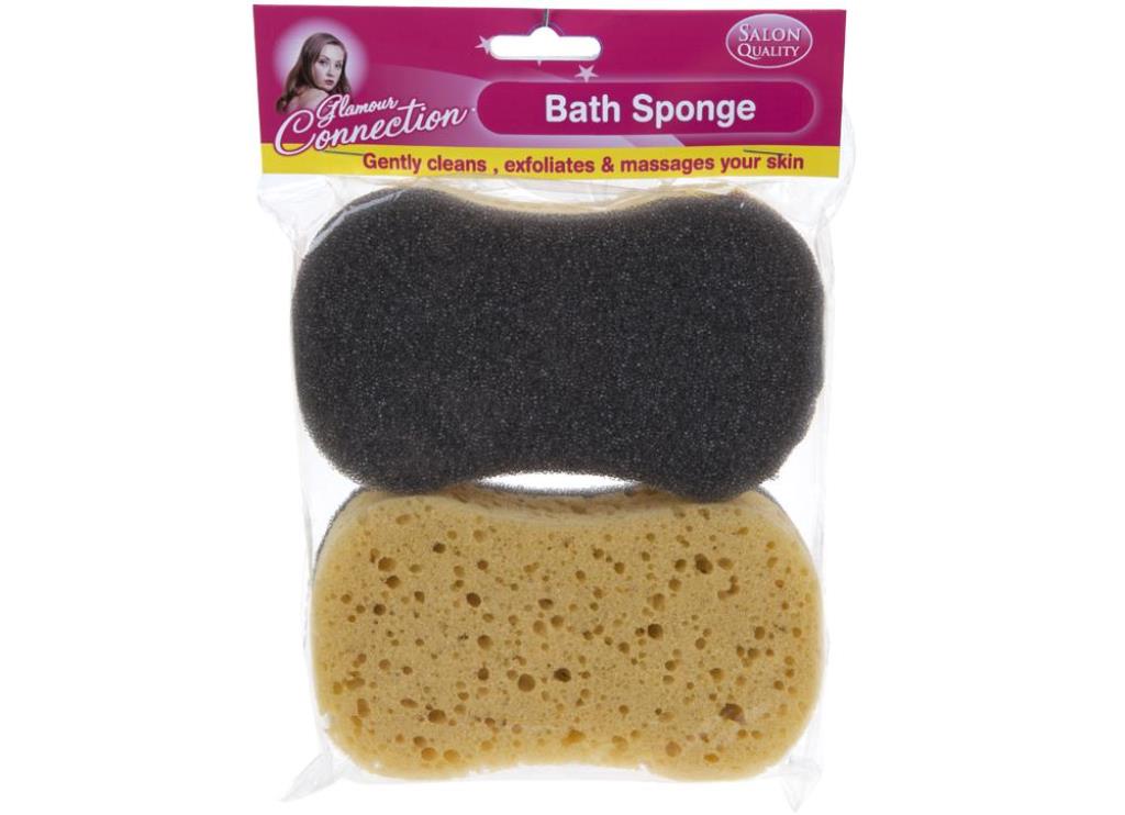 Deluxe Bath Sponge 2 Pack - Click Image to Close