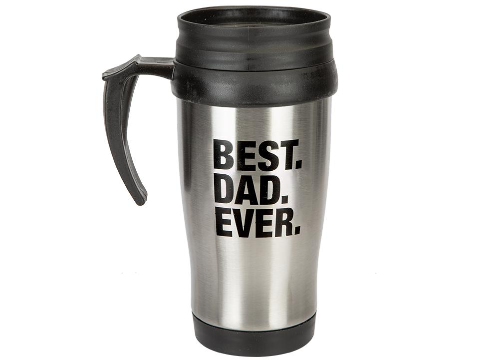 Double Wall Dad Travel Mug With Decal - Click Image to Close