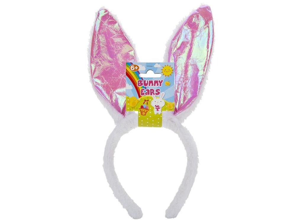 Shiny Easter Ears Headband - Click Image to Close