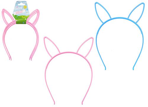 Bunny Ears On Head Band 4 Pack - Click Image to Close