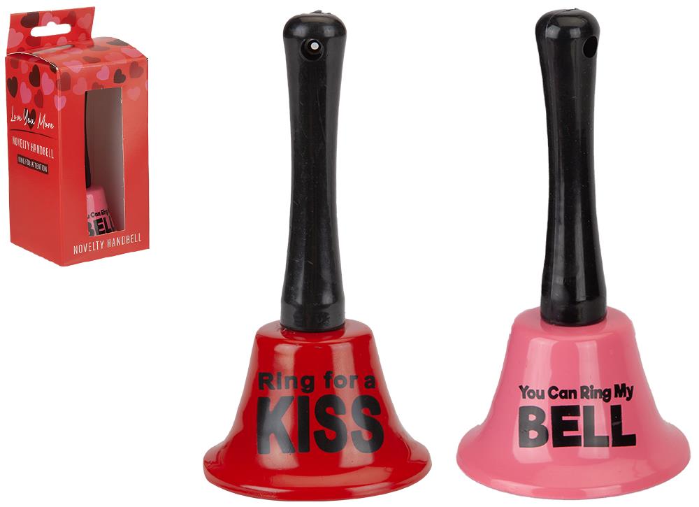 Ring My Bell Novelty Handbell In Window Gift Box - Click Image to Close