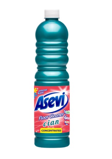 Asevi Cian Floor Cleaner 1L X 12 - Click Image to Close