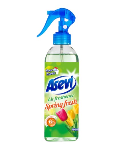 Asevi Spring Air Freshener Fabric Spray X 12 - Click Image to Close