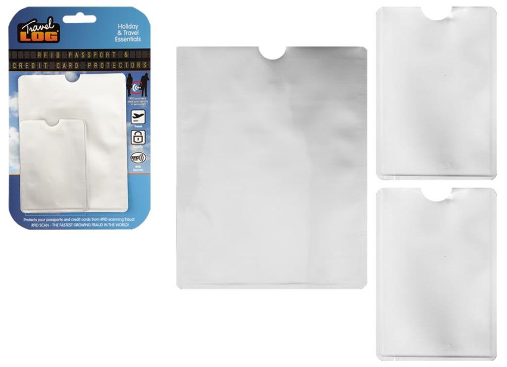 3Pc Passport & Credit Card Cover - Click Image to Close