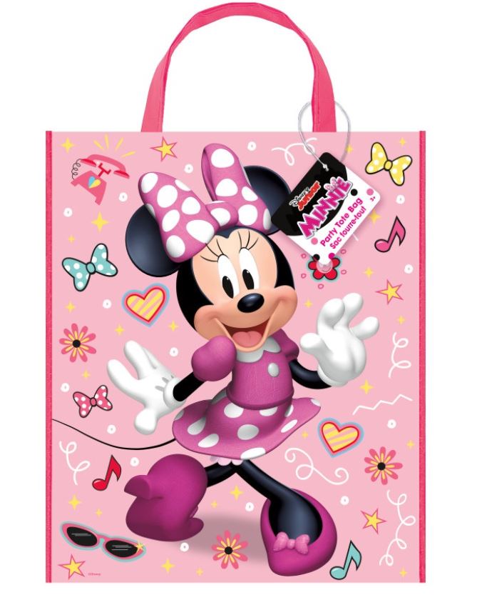 Iconic Minnie Tote Bag 13" X 11" - Click Image to Close