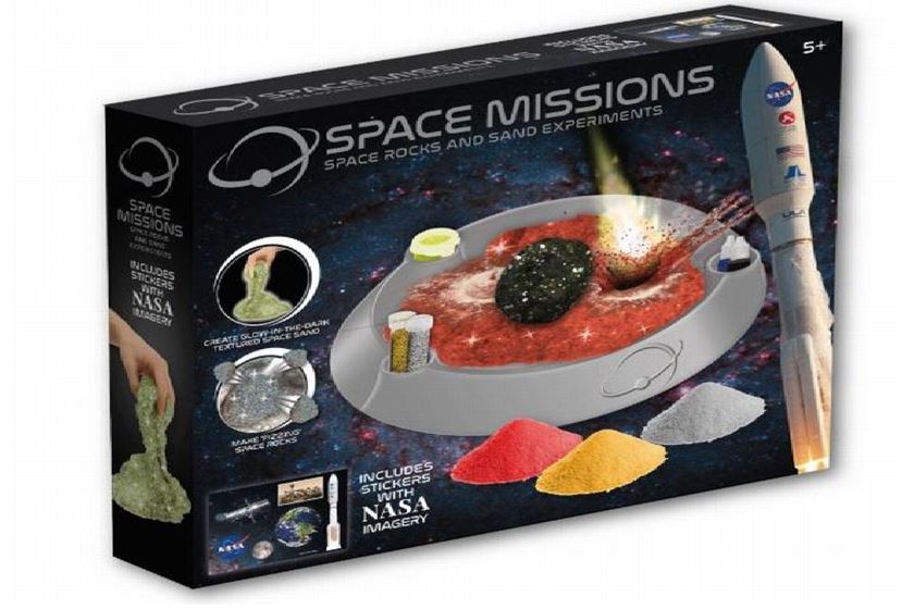 NASA Space Missions Space Rock & Sand Experiments Science Kit Age 6 Years 