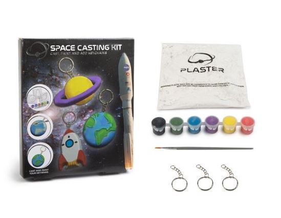 Nasa Casting Kit With Keychains - Click Image to Close