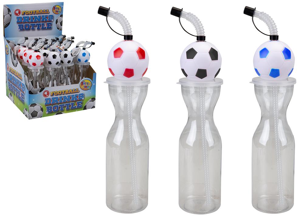 Football Shaped Drinking Bottle 500ml ( Assorted Colors ) - Click Image to Close