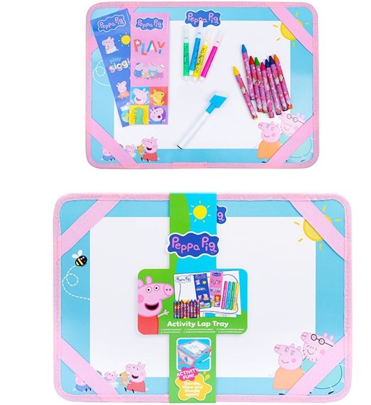 Peppa Pig Lap Tray - Click Image to Close