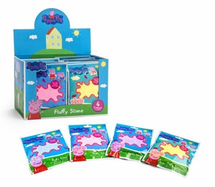 Peppa Pig Pastel Fluffy Slime - Click Image to Close