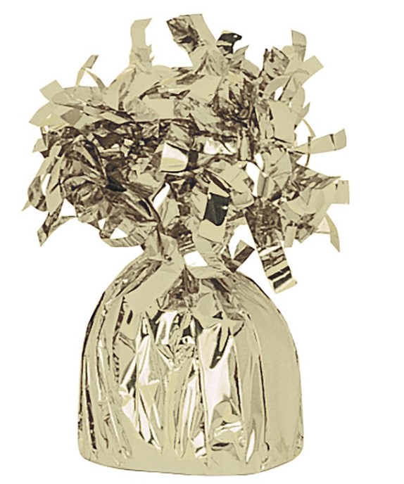 Foil Balloon Weight Gold - Click Image to Close