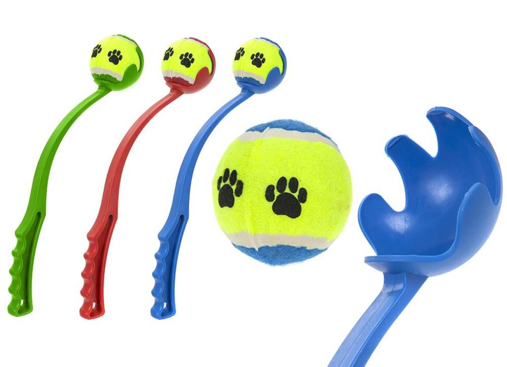 Pet Tennis Ball Launcher 38cm - Click Image to Close