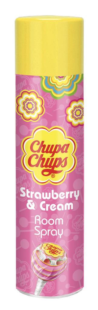 Chupa Chups Room Spray Strawberry & Cream 300ml - Click Image to Close