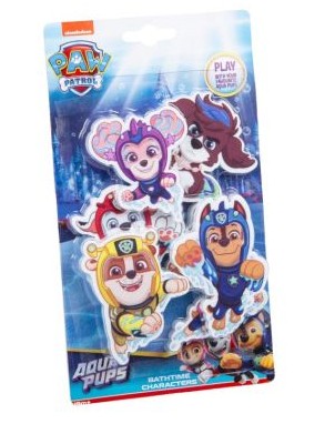 Paw Patrol Bathtime Characters