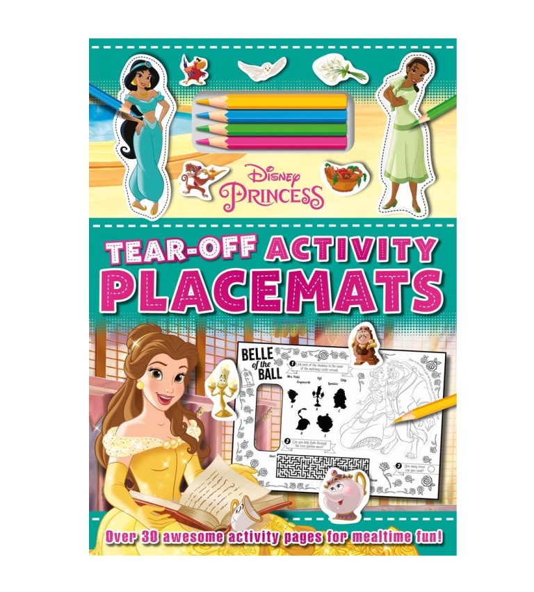 Activity Placemats Disney Princess (ZERO VAT) - Click Image to Close