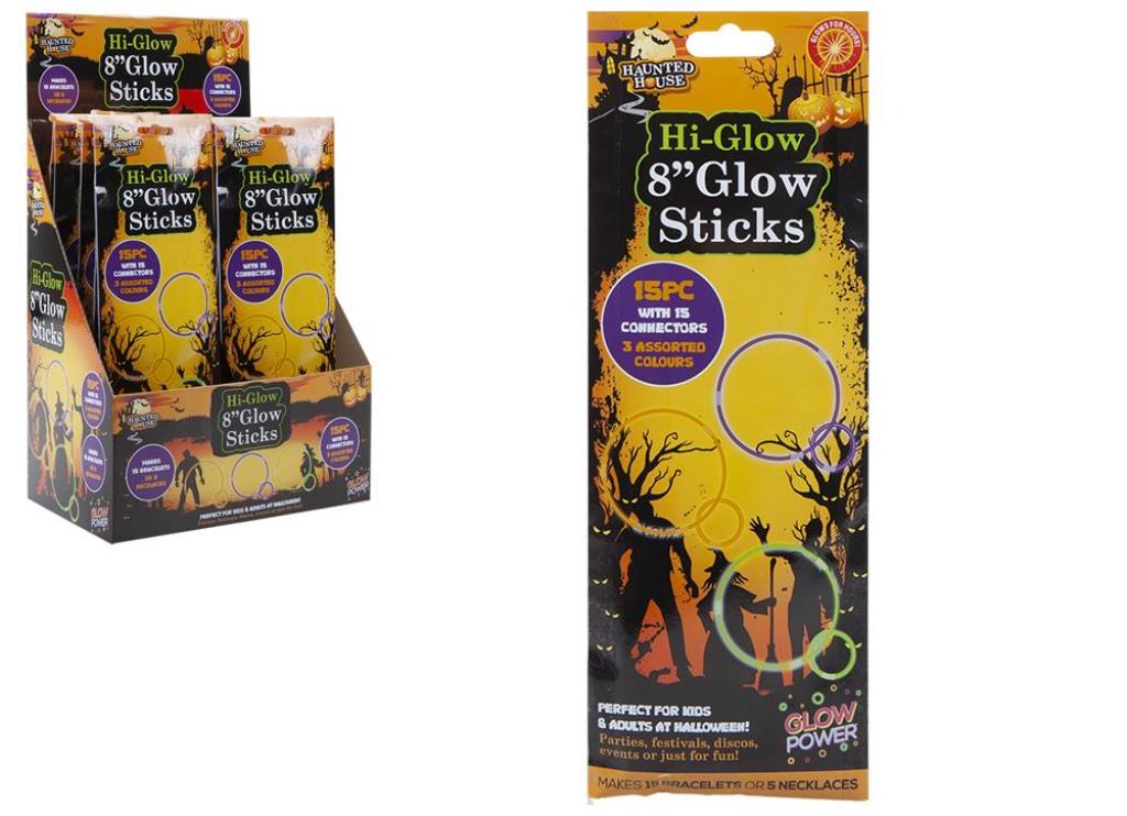 15Pc Glow Bracelets - Click Image to Close