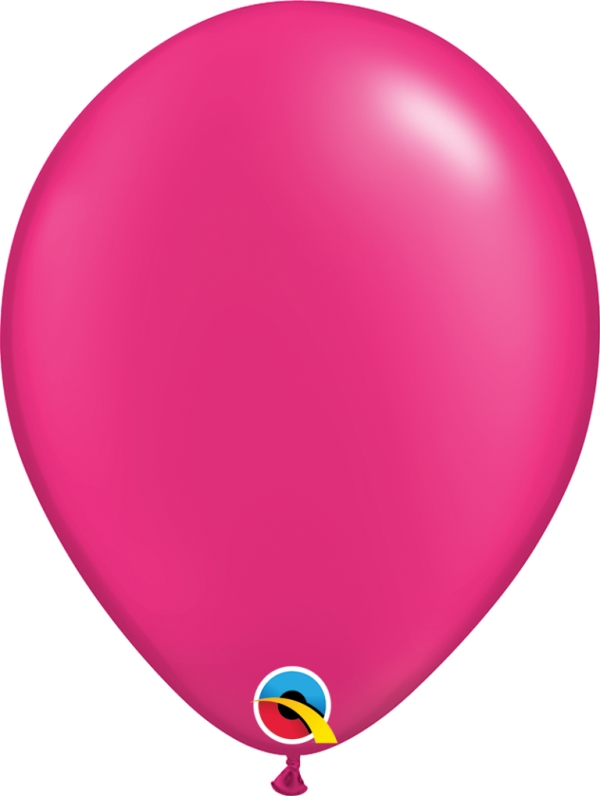 11" Radiant Pearl Magenta Latex Balloons ( 25 ) - Click Image to Close