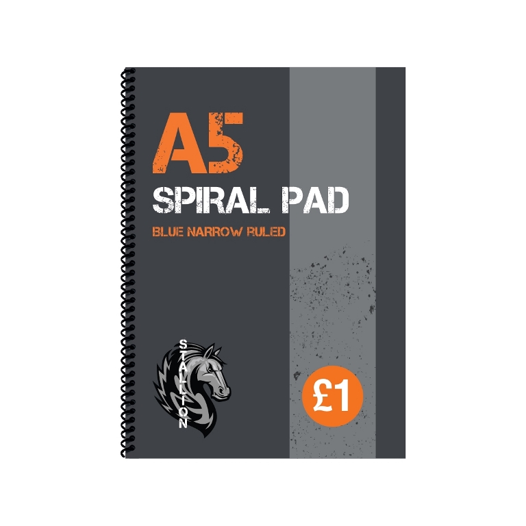 A5 Spiral Note Pad - Click Image to Close