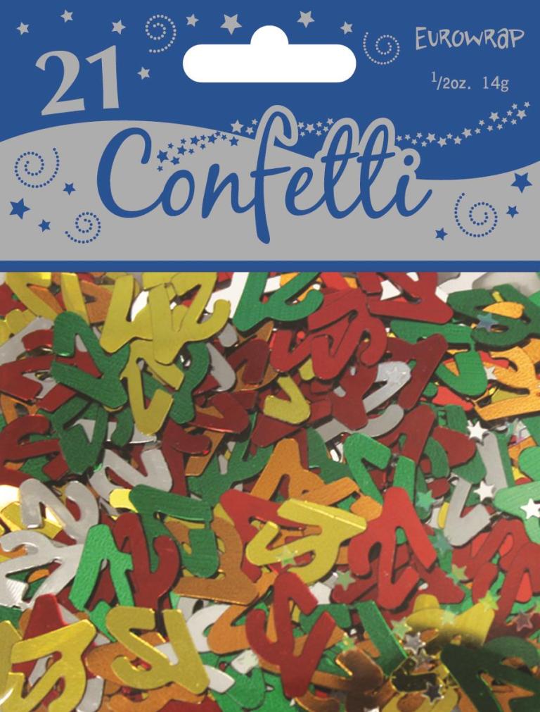 Metallic No. 21 Colour Confetti ( Assorted ) - Click Image to Close