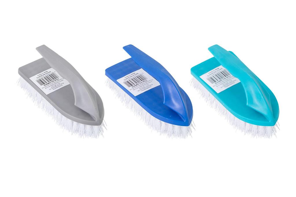 Iron Shape Scrubbing Brush - Click Image to Close