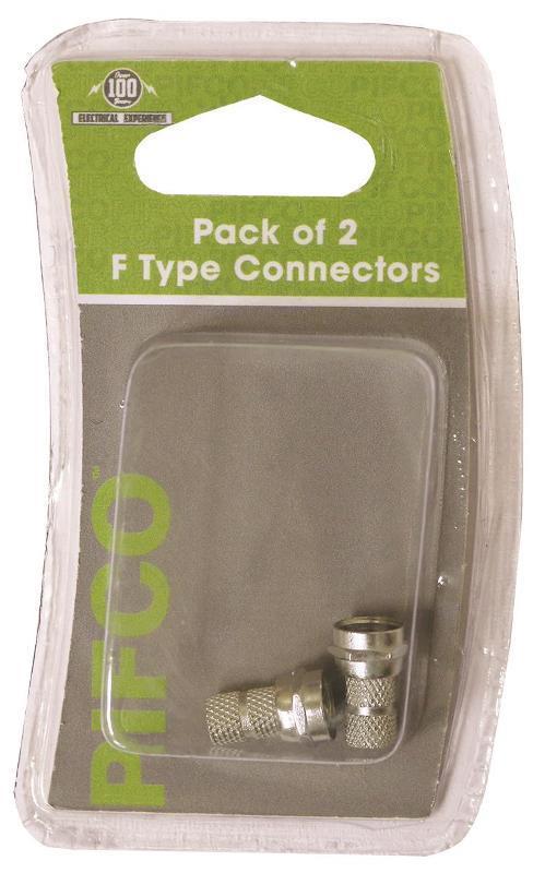 Female Type F Plug 2 Pack - Click Image to Close