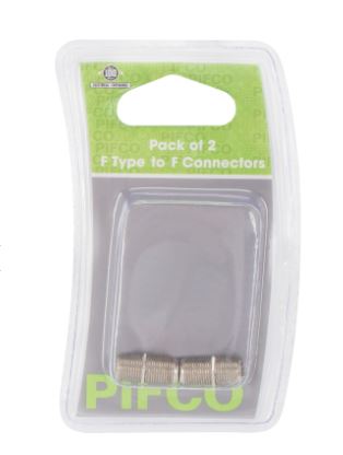 Type F Double Female 2 Pack - Click Image to Close