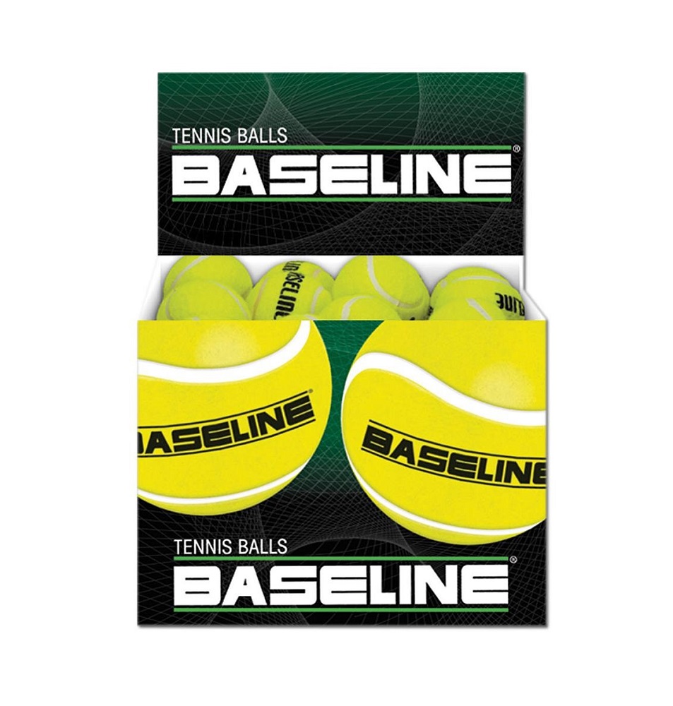 Baseline A Grade Single Tennis Balls X 48 Pack (55p Each) - Click Image to Close