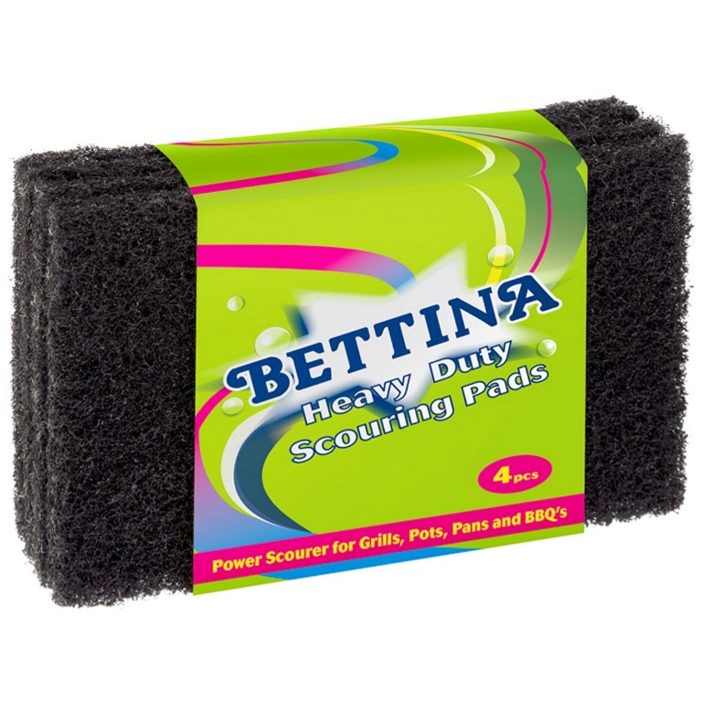 Bettina 4Pc Heavy Duty Scourer - Click Image to Close
