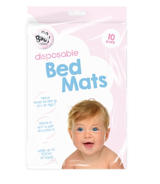 Disposable Bed Mats 10pk - Click Image to Close