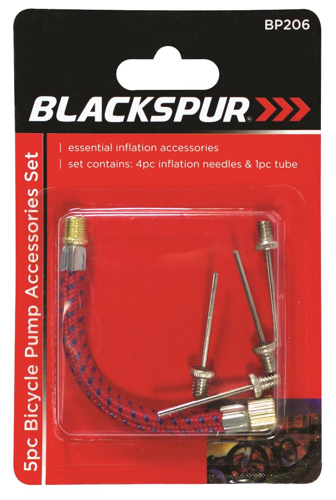 Bicycle Pump Accessories 5 Piece - Click Image to Close