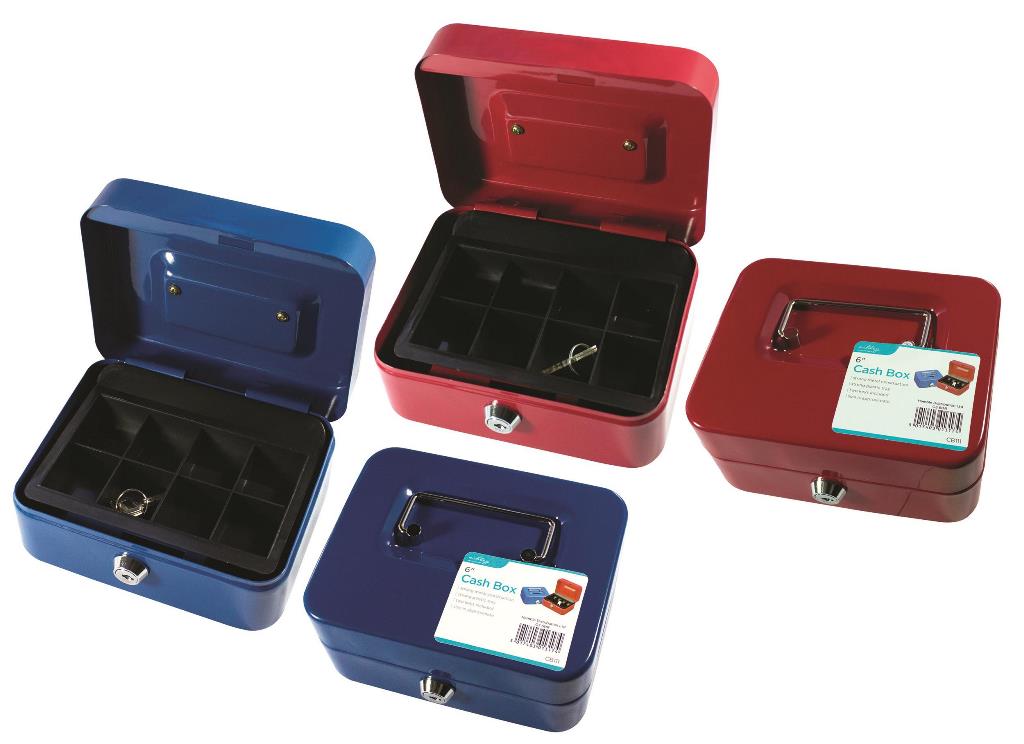 Blackspur 6" Cash Box - Click Image to Close