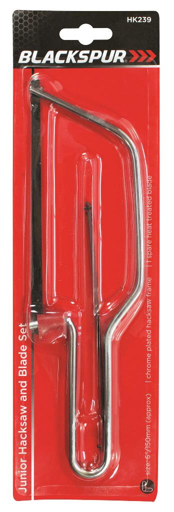 Blackspur Junior Hacksaw And Blade Set - Click Image to Close