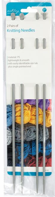 Knitting Needles 2 Pairs - Click Image to Close