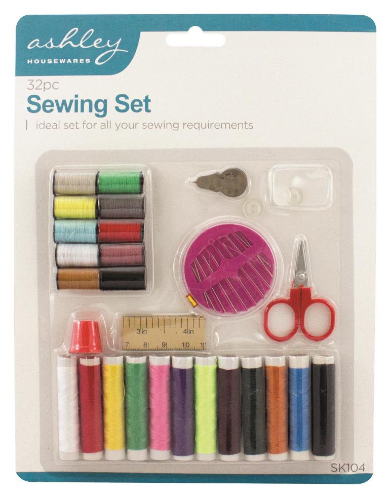 Blackspur 32 Piece Sewing Set - Click Image to Close