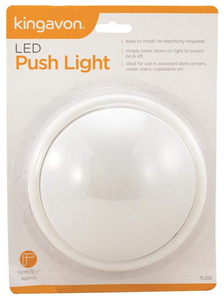 Blackspur LED Push Light - Click Image to Close