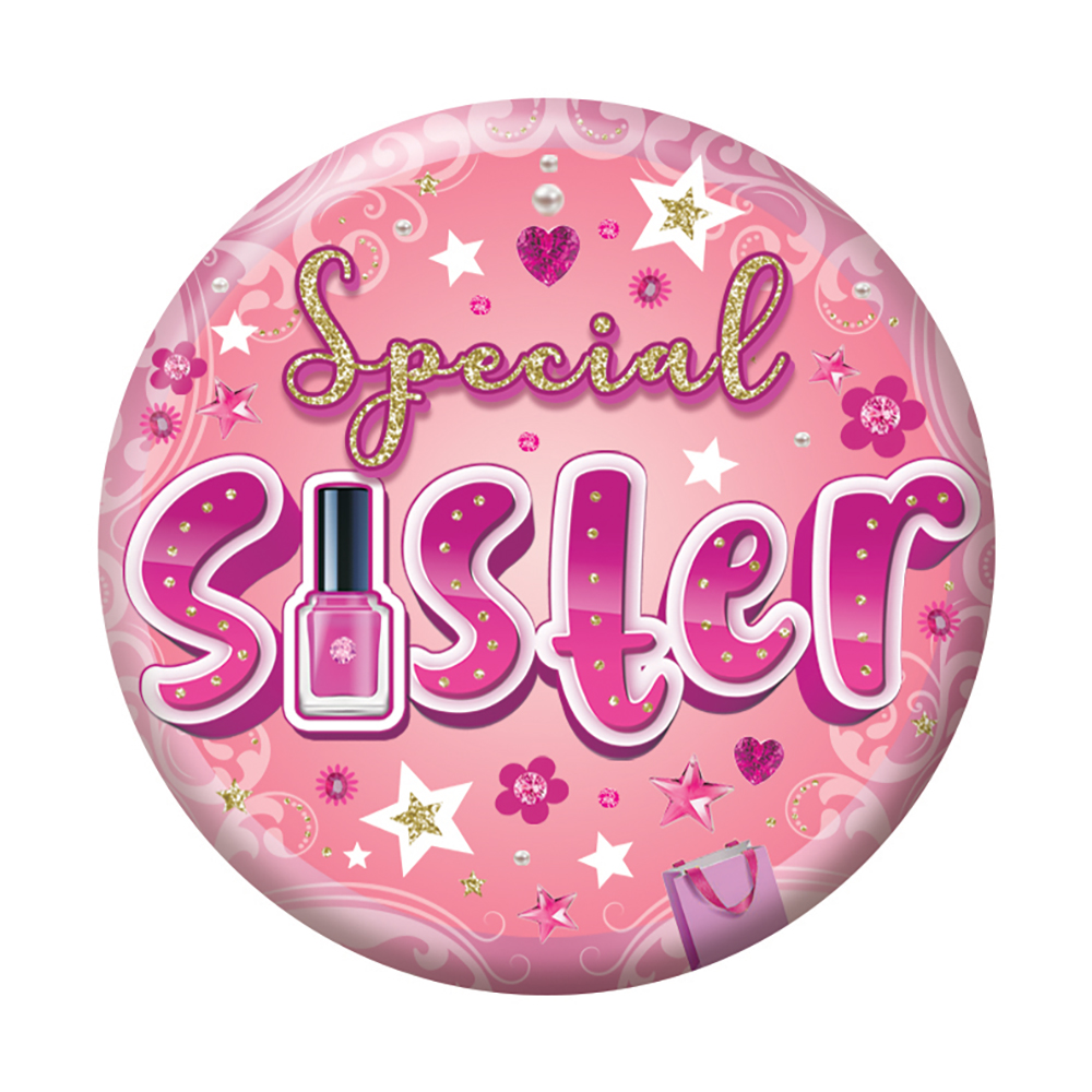 Badges 5.5cm - Sister - Click Image to Close