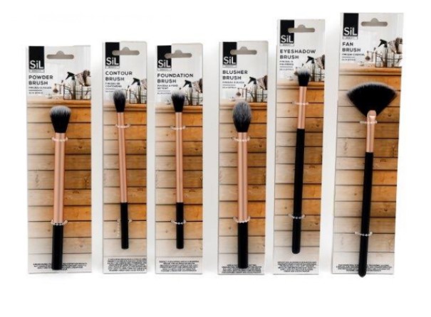 Rose Gold Make Up Brushes - Click Image to Close