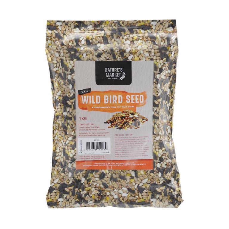 Wild Bird Seed 1Kg - Click Image to Close