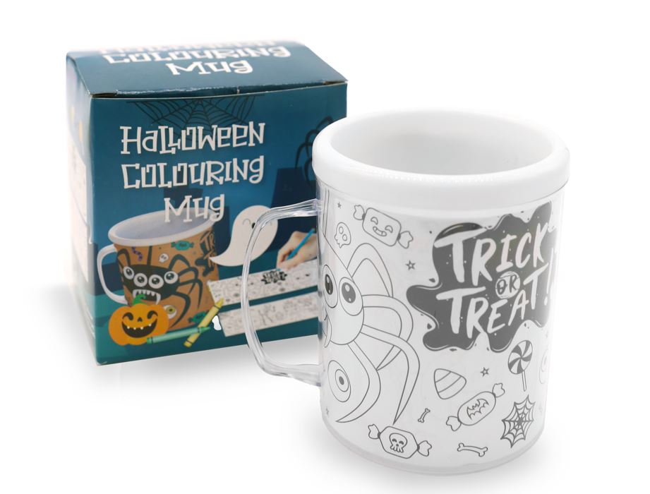 Halloween Colour In Your Own Mug - Click Image to Close