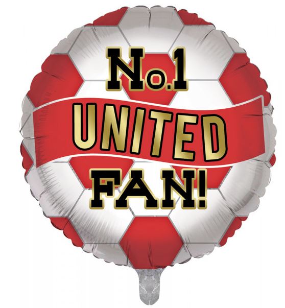 United Football Balloon 18" - Click Image to Close