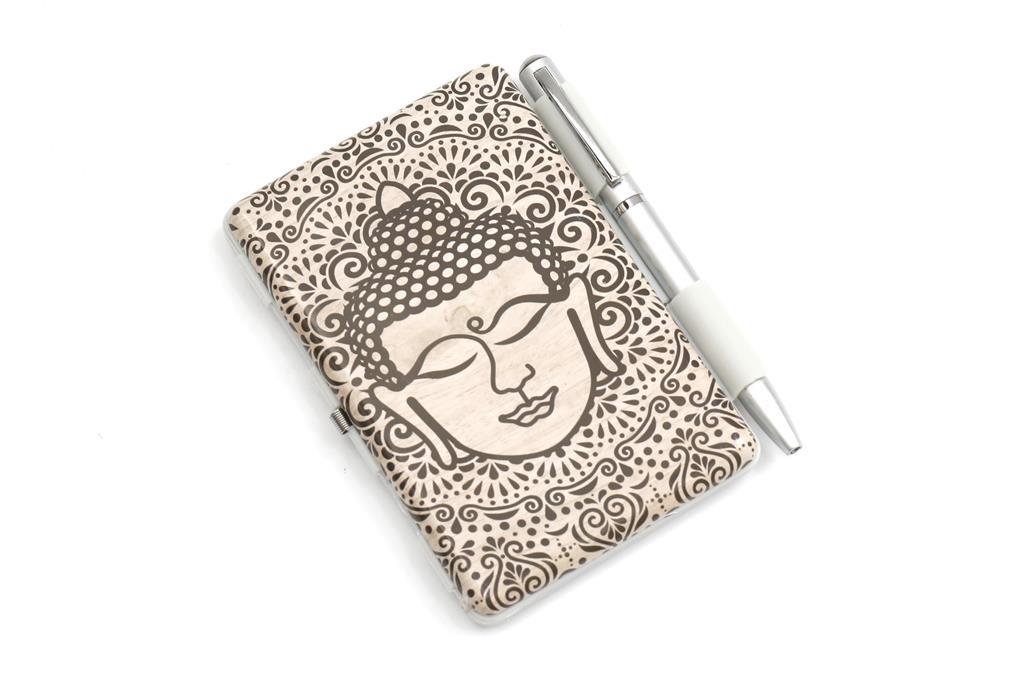 10X9.5 Buddha Notepad & Pen - Click Image to Close