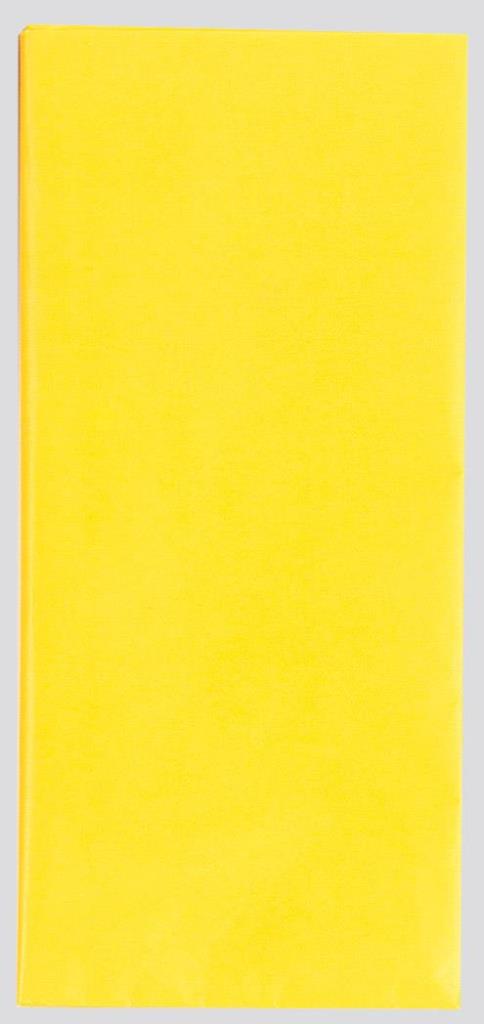 County Coloured Tissue Yellow ( 50cm X 75cm ) 10 Pack - Click Image to Close