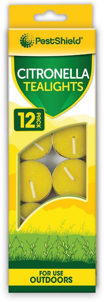Tealights Citronella 12 Pack - Click Image to Close