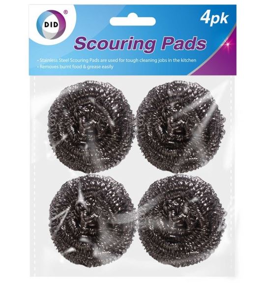 4Pc Scouring Pads - Click Image to Close