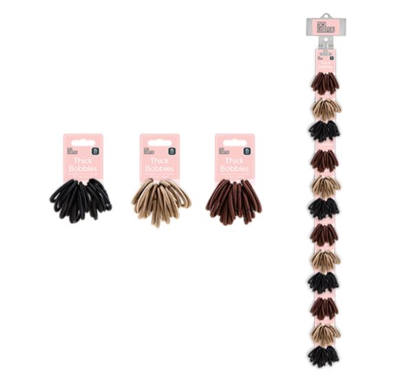 Thick Bobbles 15 Pack On Clip Strip - Click Image to Close