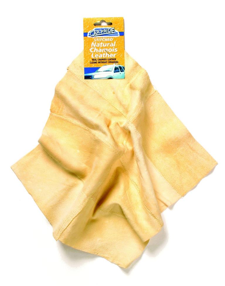 Natural Chamois Leather - Click Image to Close