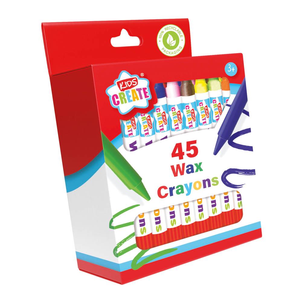Kids Create Activity 36 Wax Crayons - Click Image to Close