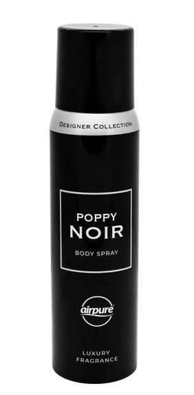 Designer Collection 100ml Body Spray Ladies Poppy Noir X 12 - Click Image to Close